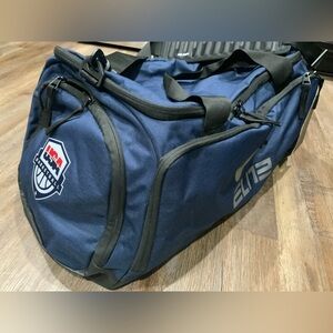 Nike OLYMPIC Team USA Basketball Hoops Elite Blue Duffle Bag USAB PB0277-410